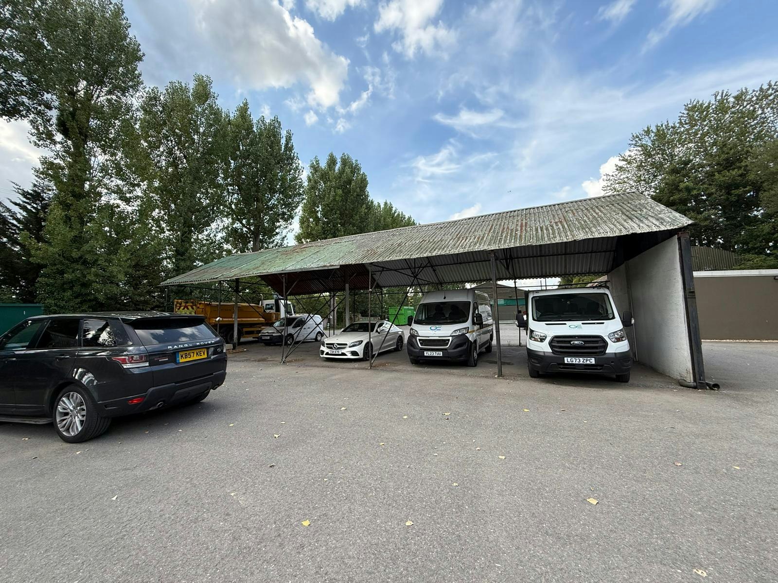Secure Yard & Buildings At Withy Park