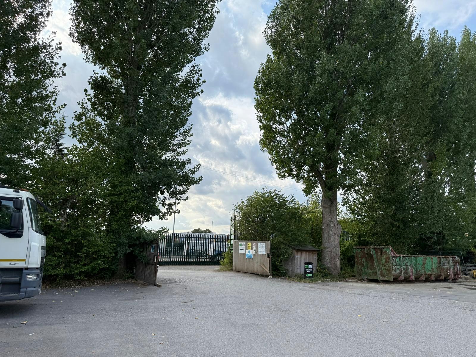 Secure Yard & Buildings At Withy Park