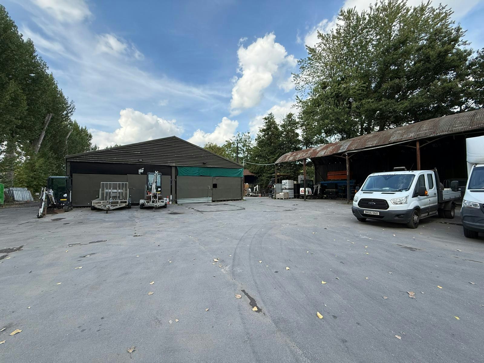 Secure Yard & Buildings At Withy Park