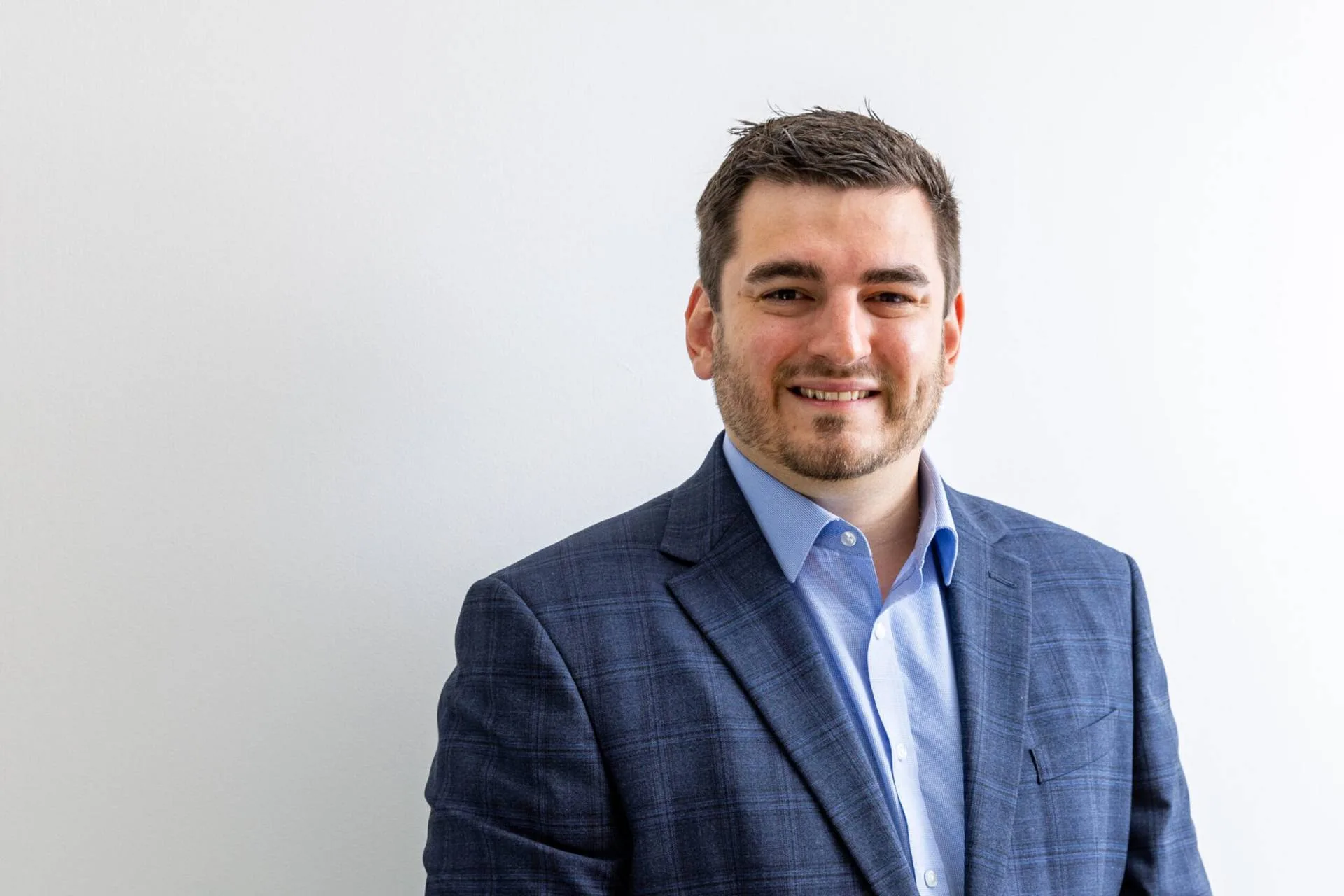 Portrait of James West, Graduate Agency Surveyor at Holloway Iliffe & Mitchell